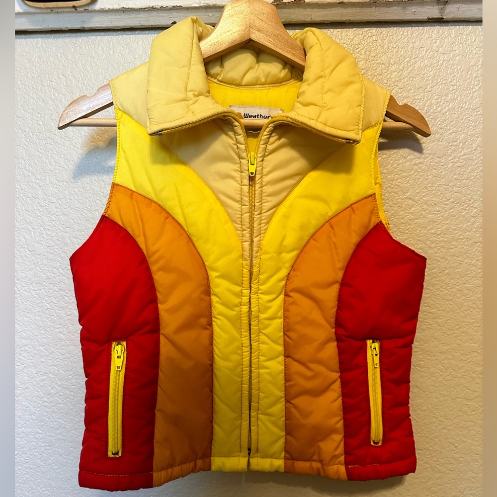 3/$30 Weather watcher vintage snow vest